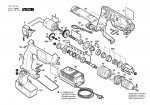 Bosch 0 601 937 5B0 Gsb 12 Vse-2 Cordless Impact Drill 12 V / Eu Spare Parts